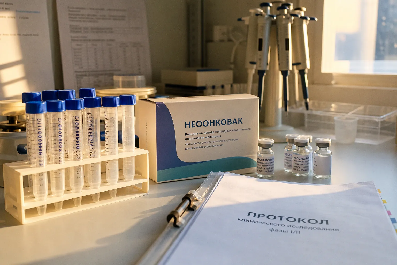 Первые результаты применения российской вакцины НЕООНКОВАК для лечения меланомы