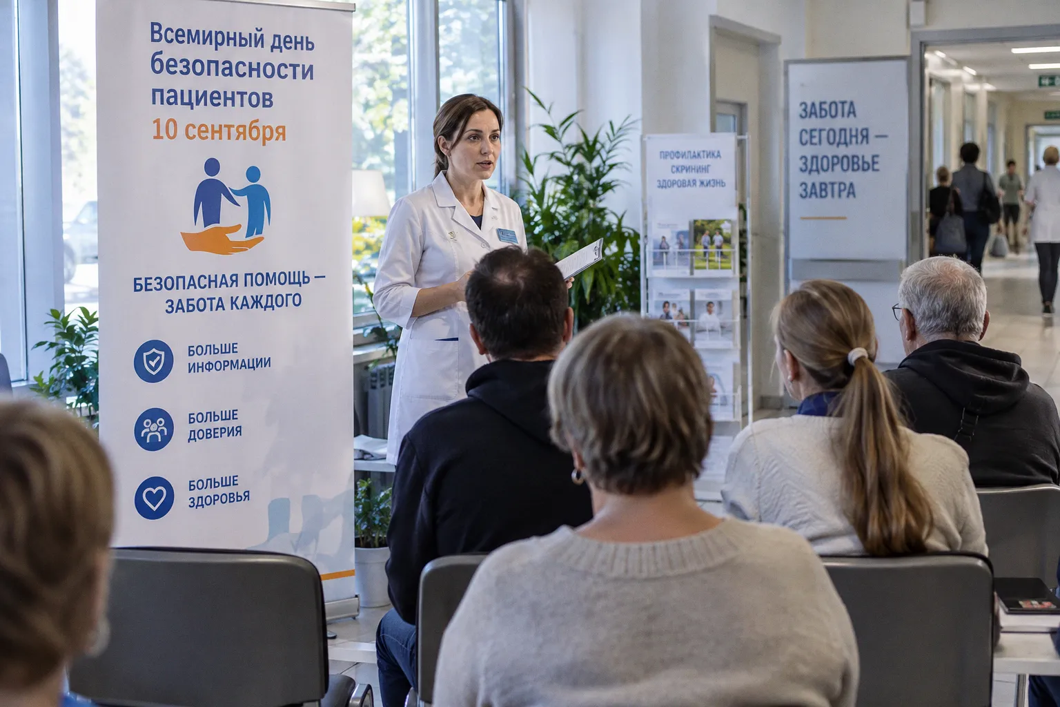 В Одинцовской областной больнице 10 сентября пройдёт занятие, приуроченное ко Всемирному дню безопасности